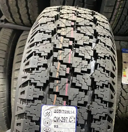 Шина Rosava 205/70-R14 95Q ОИ-297 С-1 Всесезонка