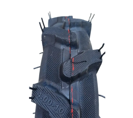 Шина 4.00-10 з камерою до мотоблока Зубр 8 PR фірми Higuality