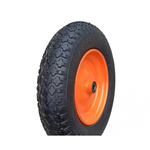 Колесо в зборі 3.50-8 на тачку 2 PR під вісь 16 мм