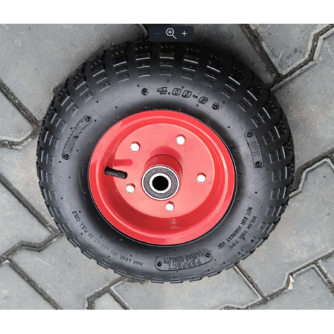 Колесо в зборі 4.00-6 Тайвань 8PR під вісь 20 мм для тачки