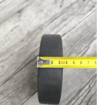 Колесо в зборі 140 мм на Візок тачку Гусматік