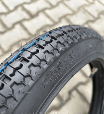 Покришка з камерою 2.50-17 SС-TYRE на мотоцикл Альфа, Дельта