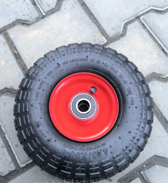 Колесо до тачки 4.10/3.50-4 під вісь 20 мм Пневматичне