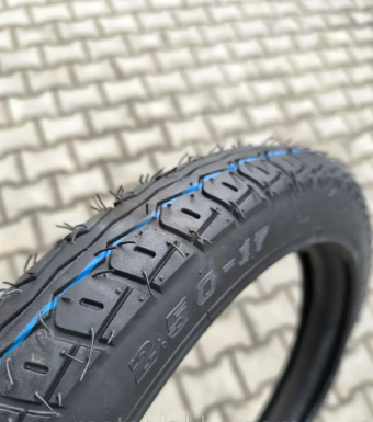 Шина 2.50-17 з камерою 6 PR до мотоцикла Альфа Дельта трасова