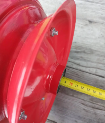 Диск на тачку 4.00-8 розбірний під 20 вісь