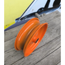 Диск 4.00-8 до садової тачки під вісь 16 мм Суцільний