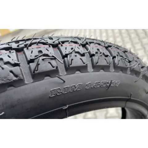 Шина з камерою 2.75-17 трасова 6 PR для мотоцикла Альфа Дельта
