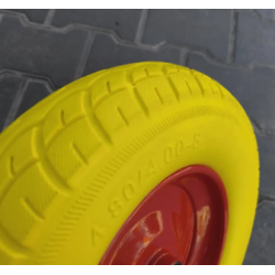 Колесо в зборі 4.80/4.00-8 на тачку з пінополіуретану під вісь 16 мм