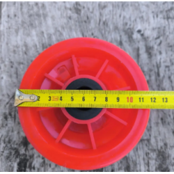 Диск на тачку для шин 3.00-4 (3.50-4) пластиковий під вісь 20 мм 