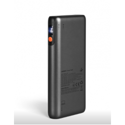 Повербанк 20000mAh VIDEX VPB-202C 75W Black для телефону та ноутбука