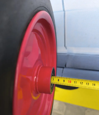 Колесо в зборі Лите 300 мм вісь 20 мм до тачки безкамерне гусматік