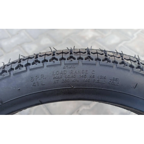 Покришка 2.50-16 з камерою до мотоцикла Карпати, Верховина