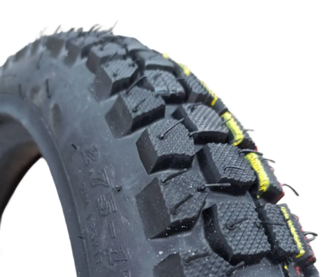 Шина з камерою 2.75-17 Тайвань шипована до мотоцикла
