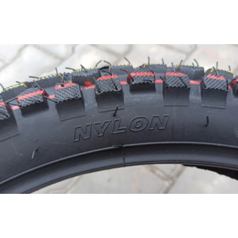 Мотошина 2.50-17 з камерою SC-TYRE шипована до мотоцикла Альфа Дельта