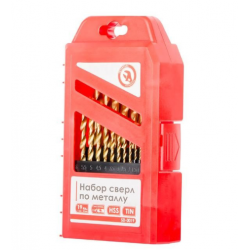 Набір свердел по металу INTERTOOL SD-0019 HSS