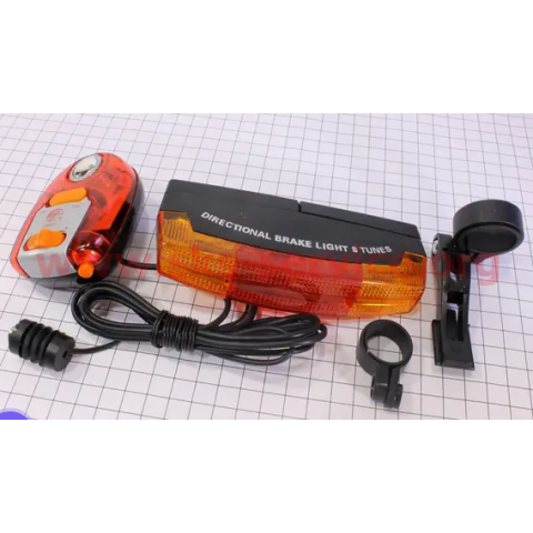 Стоп з поворотами + сигнал JY-307