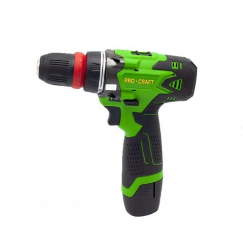 Шуруповерт Procraft Industrial PA-12DFR в кейсі з 2 акумуляторами