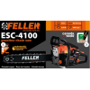 Бензопила ланцюгова Feller ESC-4100 2Т 2 шини + 2 ланцюги 