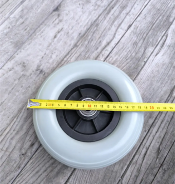 Колесо 190/50-12 під 12мм вісь на інвалідну коляску пінополіуретан