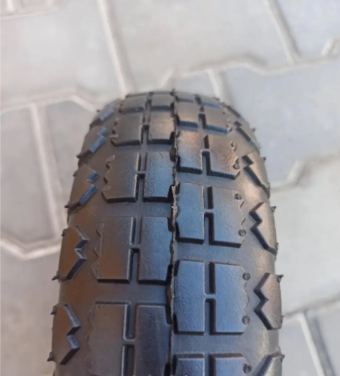 Покришка 3.50-4 з камерою на тачку