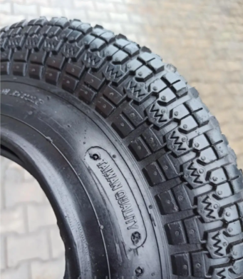 Шина з камерою 3.50-8 на тачку посилена Тайвань 8 PR