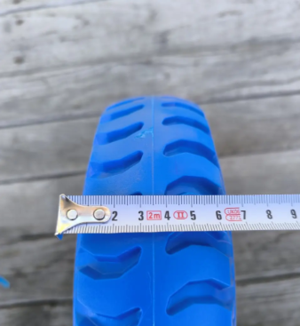 Колесо 260*85 безкамерка пінополіуретанове до тачки