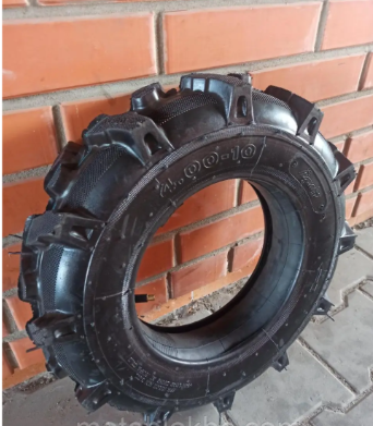 Шина 4.00-10 з камерою до мотоблока Зубр 8 PR фірми Higuality