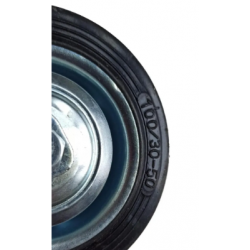 Колесо поворотне 100 мм з гальмом на мобільні стенди вітрини тумби