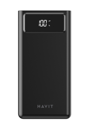 Повербанк 40000mAh HAVIT PB56 PD18W+QC3.0 Black 