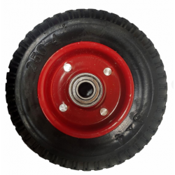 Колесо гусматік 2.50-4 до тачки лите під вісь 17 мм