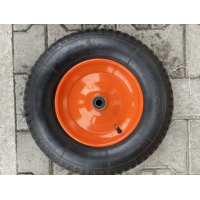 Колесо в зборі 4.80/4.00-8 на садову тачку під вісь 16 мм