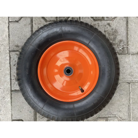 Колесо в зборі 4.80/4.00-8 на садову тачку під вісь 16 мм