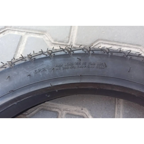 Шина 2.50-17 з камерою 6 PR до мотоцикла Альфа Дельта трасова