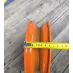 Диск 4.00-8 до садової тачки під вісь 16 мм Суцільний