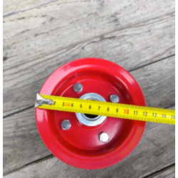 Диск 3.00-4 (3.50-4) (4.10-3.50-4) до тачки підшипник 35/20 під вісь 20 мм 