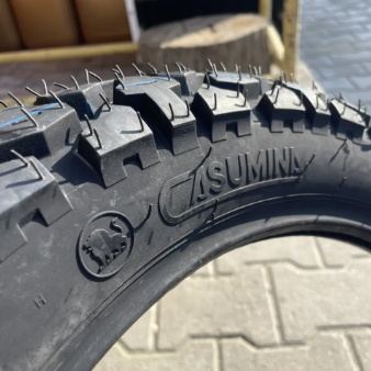 Покришка 3.50-18 на мотоцикл Иж Ява Чезет Casumina В'єтнам СА-147Е шипована