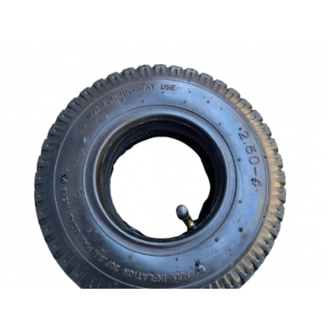 Покришка 2.50-4 з камерою до возика