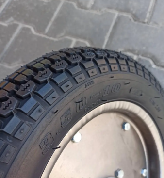 Колесо в зборі 3.50-10 до тачки під 17/20мм вісь Compass 224 кг