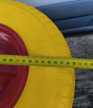 Колесо в зборі 4.80/4.00-8 до тачки з пінополіуретану фірми ВС Польща  