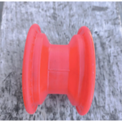 Диск на тачку для шин 3.00-4 (3.50-4) пластиковий під вісь 20 мм 