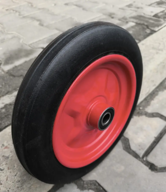 Колесо в зборі Лите 300 мм вісь 20 мм до тачки безкамерне гусматік