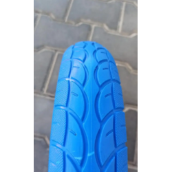 Колесо пінополіуретанове 3.50-8 до тачки під вісь 20 мм Безкамерка