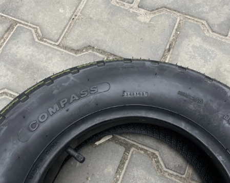 Шина з камерою 4.00-10 до будівельної тачки 6 PR 290 кг