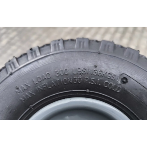 Колесо до возика 3.00-4 (260*85) під вісь 20 мм Пневматичне ВС Польща