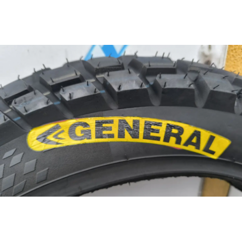 Покришка з камерою 3.50-18 UB-083 напівшип для мотоцикла