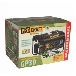 Генератор бензиновий 2.5 кВт Procraft GP30 + масло Procraft моторне 4Т