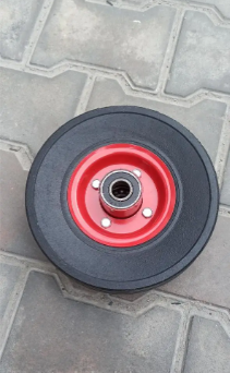 Колесо на візок 3.00-4 (220/60) суцільне гусматік 204-ий підшипник 