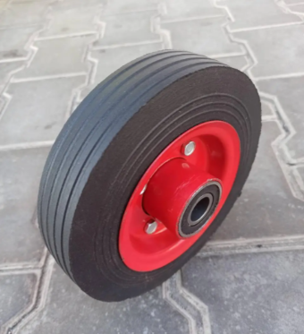 Колесо гусматік 2.50-4 (190/40-204) на тачку під вісь 20 мм 