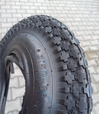 Покришка з камерою 3.50-8 на тачку 6PR фірми ВС Польща 