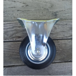 Колесо промислове глухе 100 мм на мобільні стенди вітрини